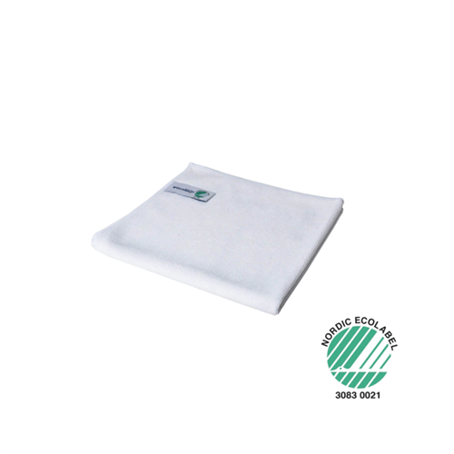 Microvezeldoek gebreid Wit