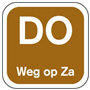 220563N
Daglabel donderdag weg op zaterdag bruin