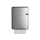 Soft & Clean Handdoekdispenser Multifold C-fold Zilver
