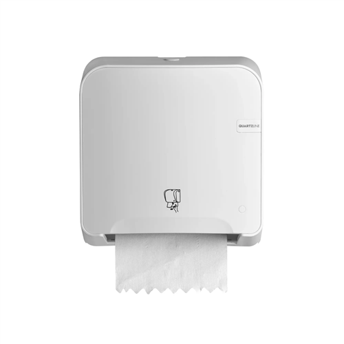 Soft & Clean Handdoekdispenser Mini Matic Tear & Go Wit