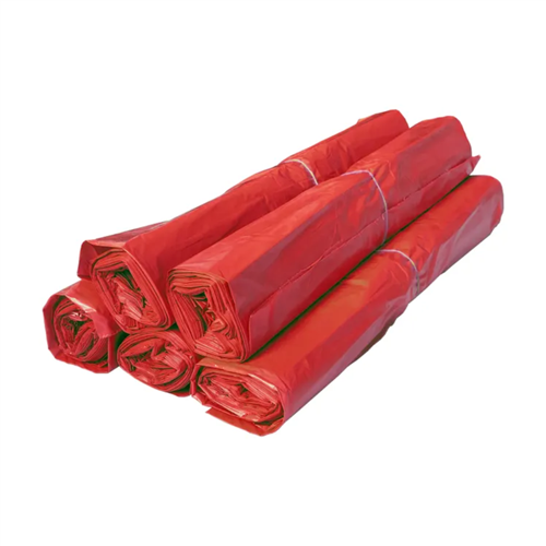 HDPE Afvalzak 70 x 110 cm rood