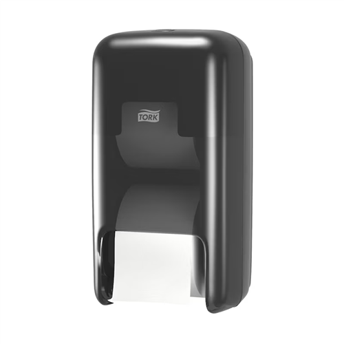 Tork OptiServe® Hulsloos 2-rol Toiletpapier Dispenser zwart